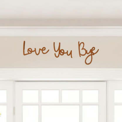 Wooden Wall Hanging Sign Decoration
