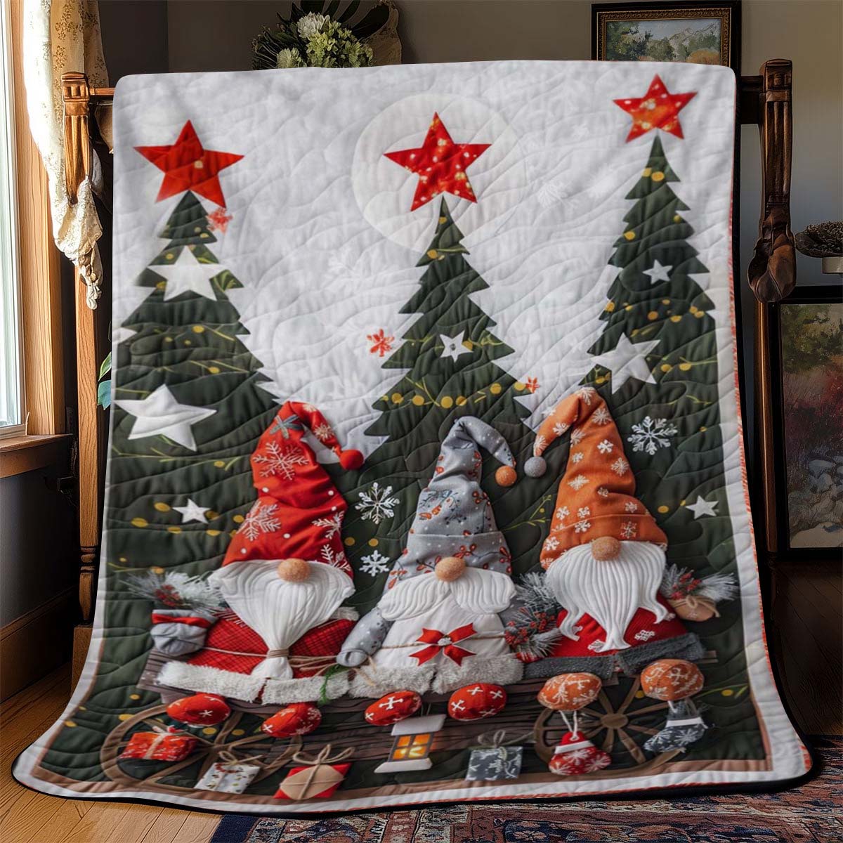 Christmas Dwarf Blanket - J084 - Premium Blanket