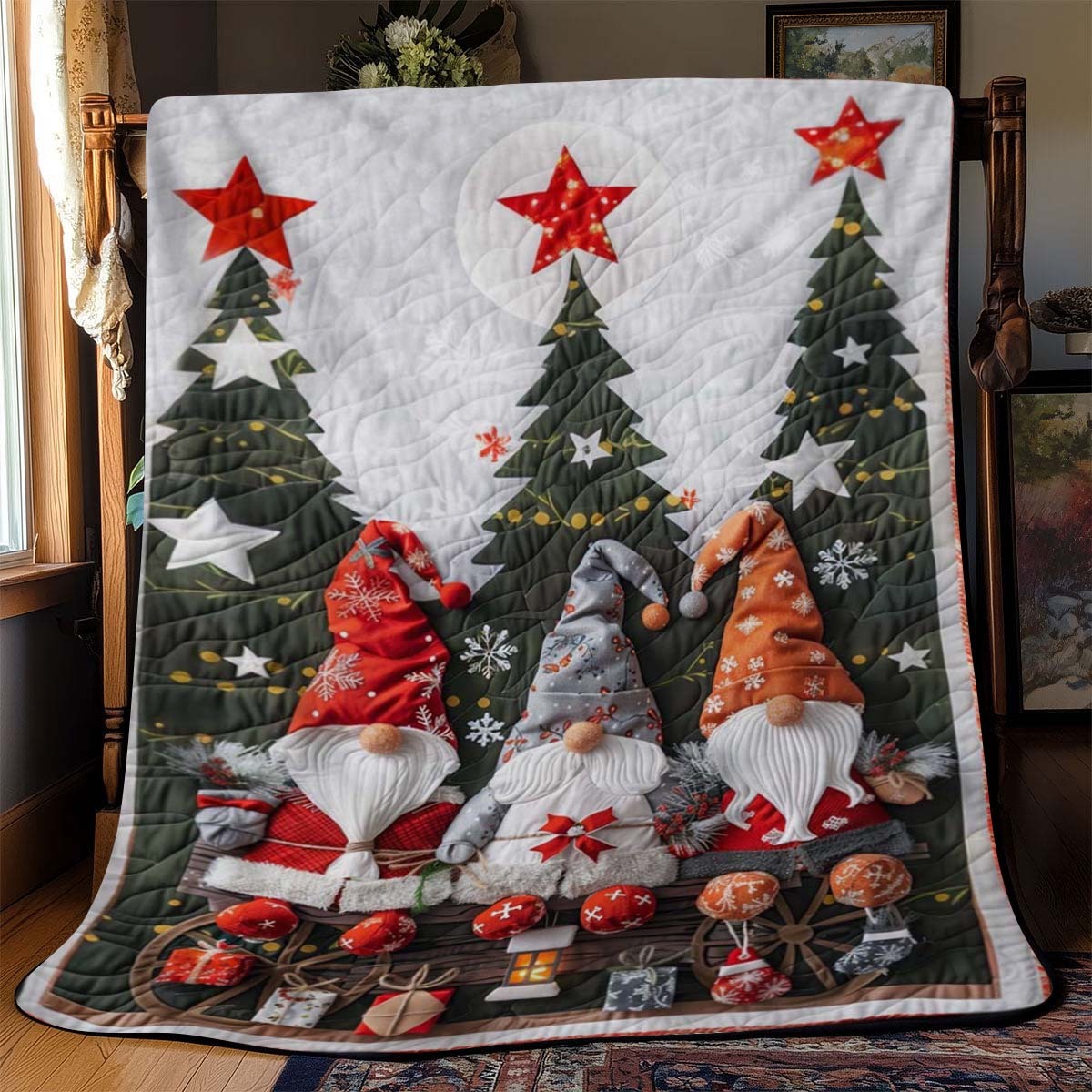 Christmas Dwarf Blanket - J084 - Premium Blanket