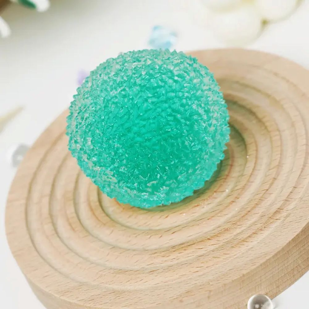Handcrafted Crystal Mochi Ball - Squishy Toy