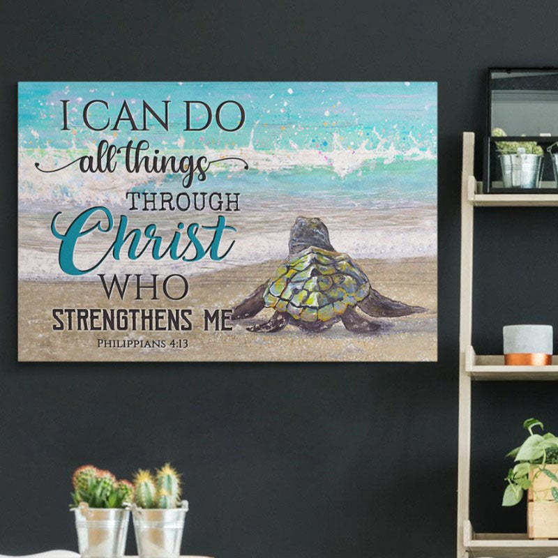 I Can Do All Things - D371 - Gallery Wrapped Canvas Prints