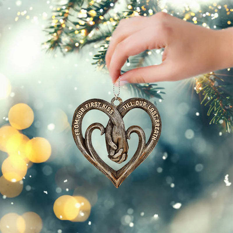 Heart Holding Hands Wall Decor - Forever Love