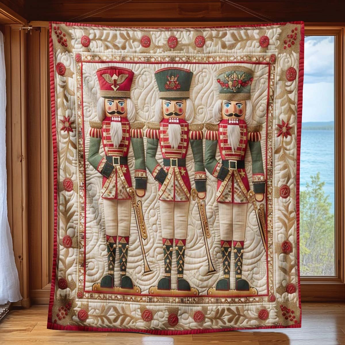 Christmas Nutcracker Blanket - J081 - Premium Blanket