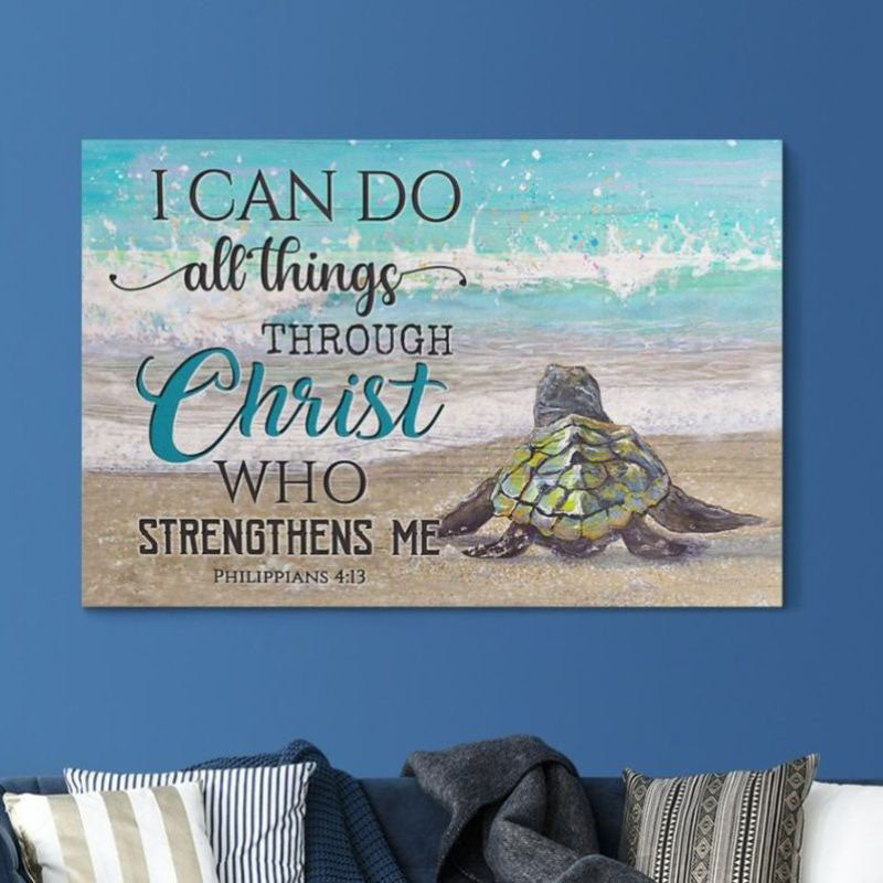 I Can Do All Things - D371 - Gallery Wrapped Canvas Prints