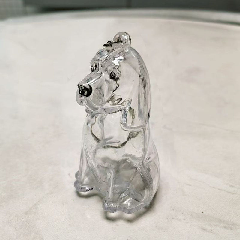 Beagle Hair Collector Keychain Charm Memorial Storage Box HC020