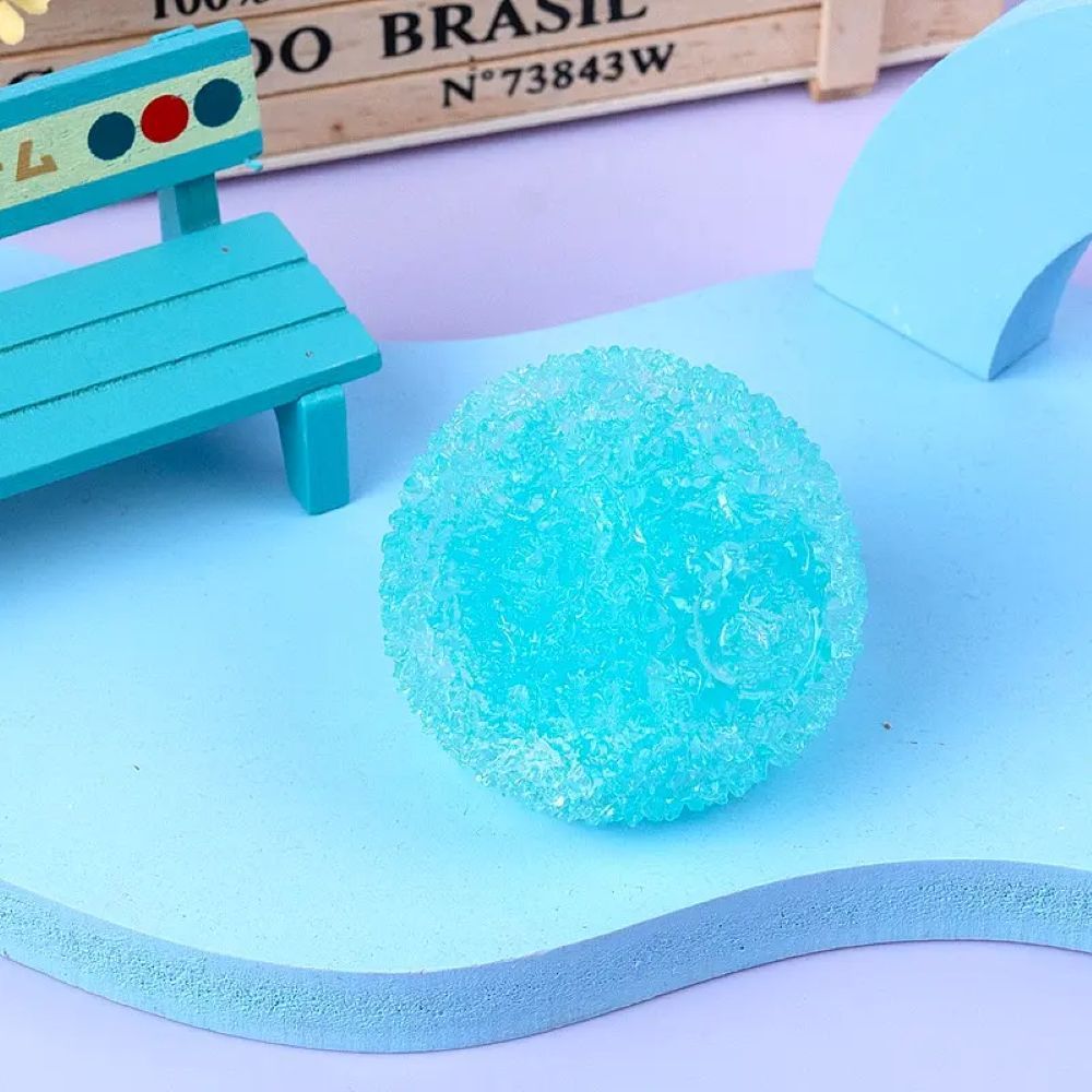 Handcrafted Crystal Mochi Ball - Squishy Toy