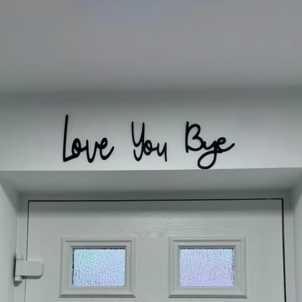 Wooden Wall Hanging Sign Decoration