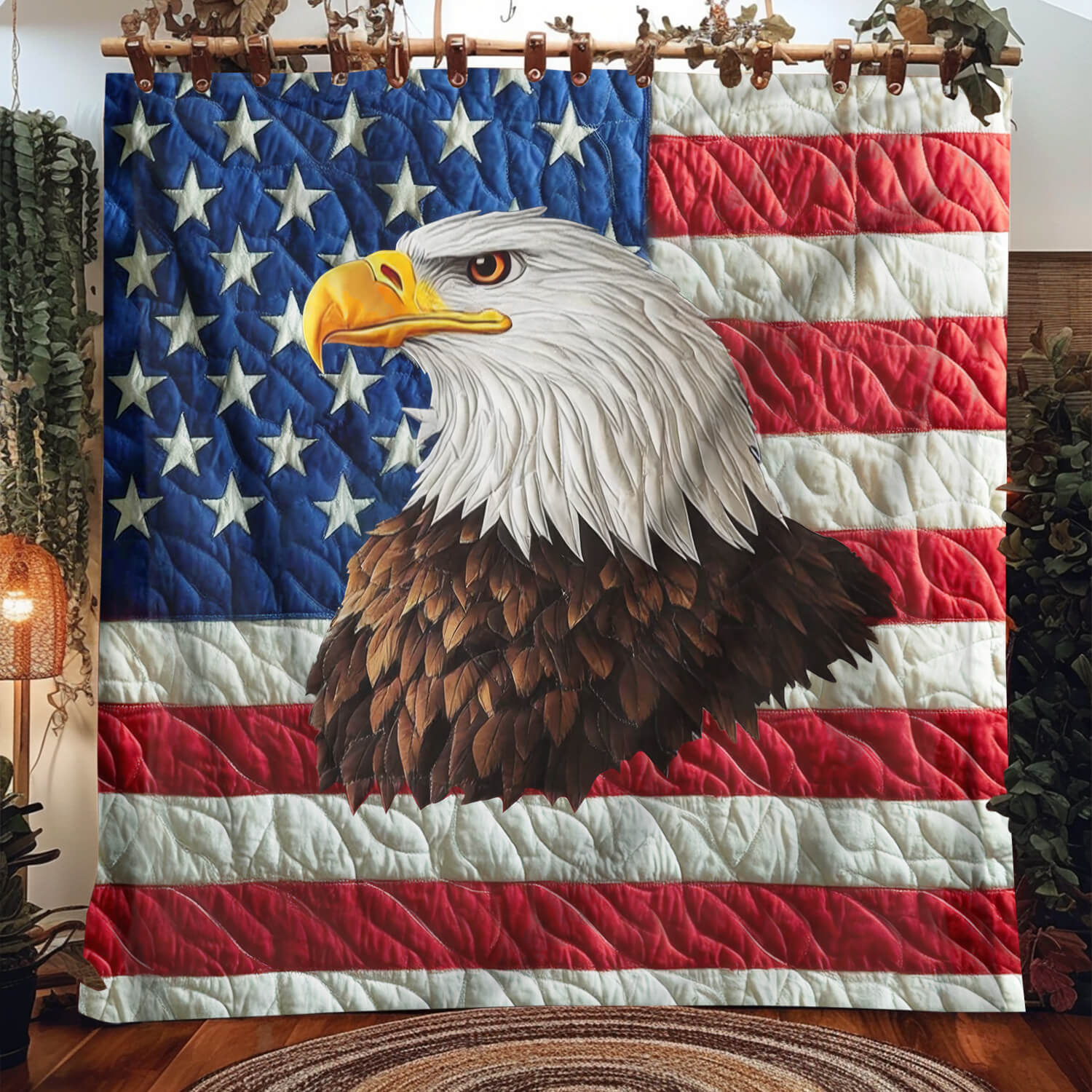 Proud Eagle Blanket - C023 - Premium Blanket