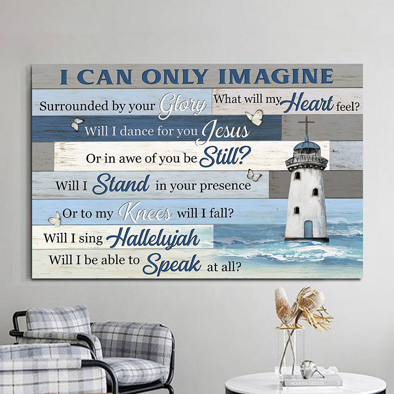 I Can Only Imagine - D362 - Gallery Wrapped Canvas Prints