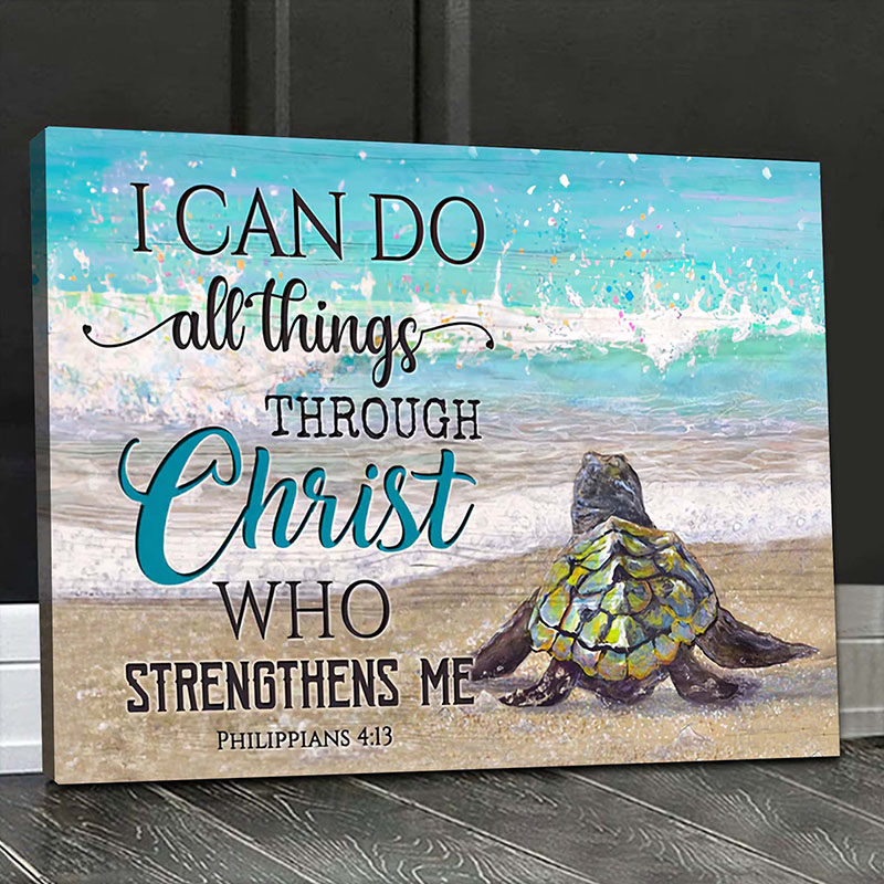I Can Do All Things - D371 - Gallery Wrapped Canvas Prints