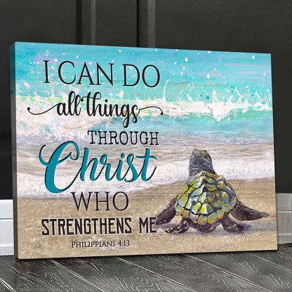 I Can Do All Things - D371 - Gallery Wrapped Canvas Prints