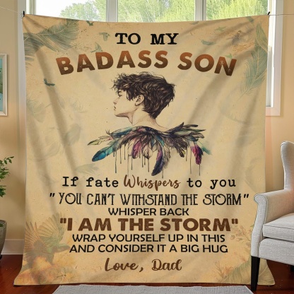 To My Son/Grandson - C021 - Premium Blanket