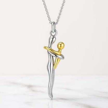 Forever Bond - Mother & Child Hug Necklace
