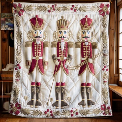Christmas Nutcracker Blanket - J082 - Premium Blanket