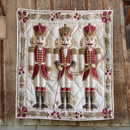 Christmas Nutcracker Blanket - J082 - Premium Blanket