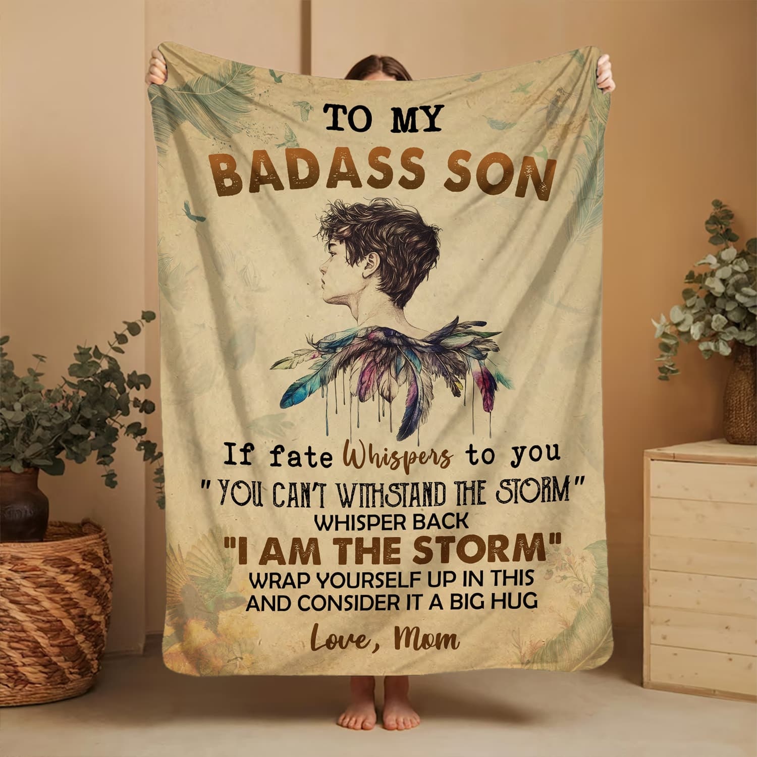 To My Son/Grandson - C021 - Premium Blanket