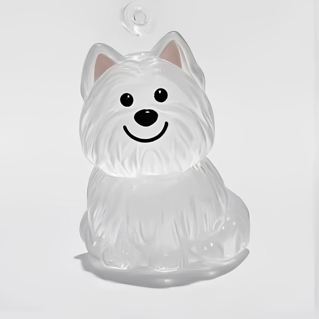 West Highland White Terrier Hair Collector Keychain Charm Memorial Storage Box HC005