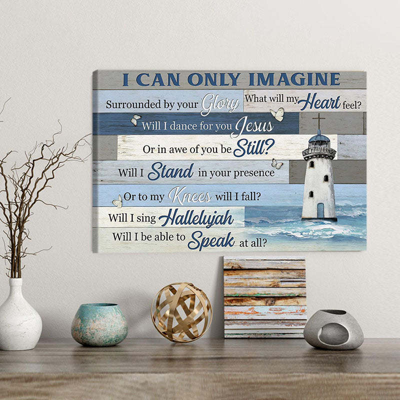 I Can Only Imagine - D362 - Gallery Wrapped Canvas Prints