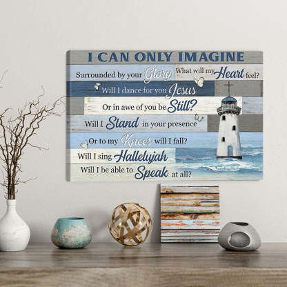 I Can Only Imagine - D362 - Gallery Wrapped Canvas Prints