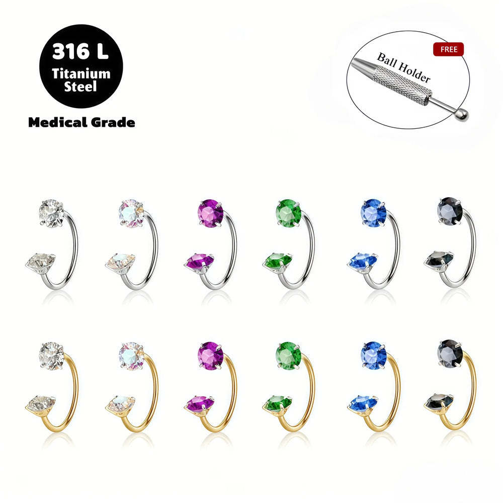 Horseshoe Nose Rings