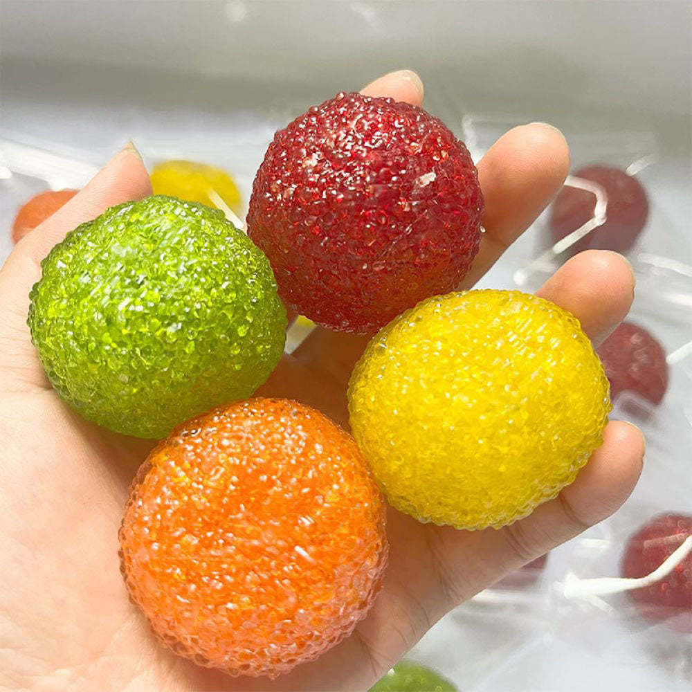 Handcrafted Crystal Mochi Ball - Squishy Toy