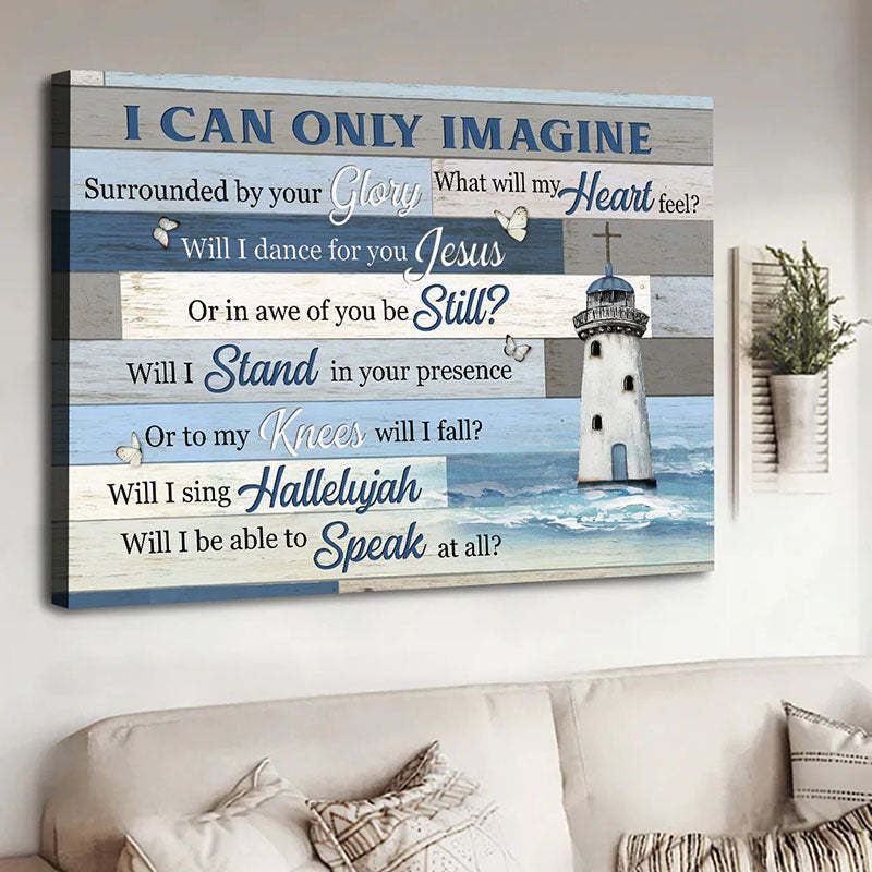 I Can Only Imagine - D362 - Gallery Wrapped Canvas Prints