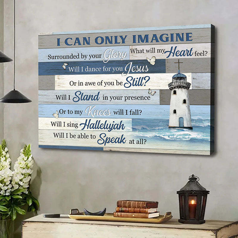 I Can Only Imagine - D362 - Gallery Wrapped Canvas Prints