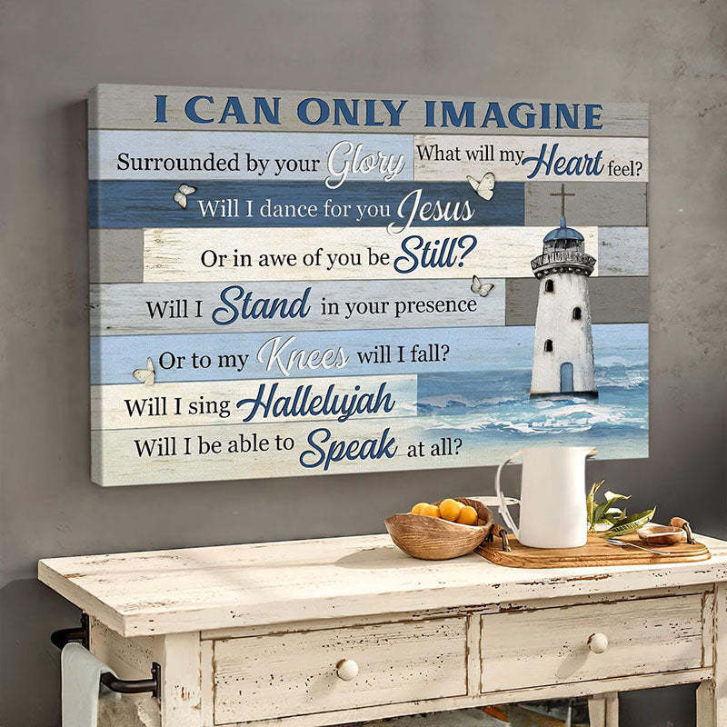 I Can Only Imagine - D362 - Gallery Wrapped Canvas Prints