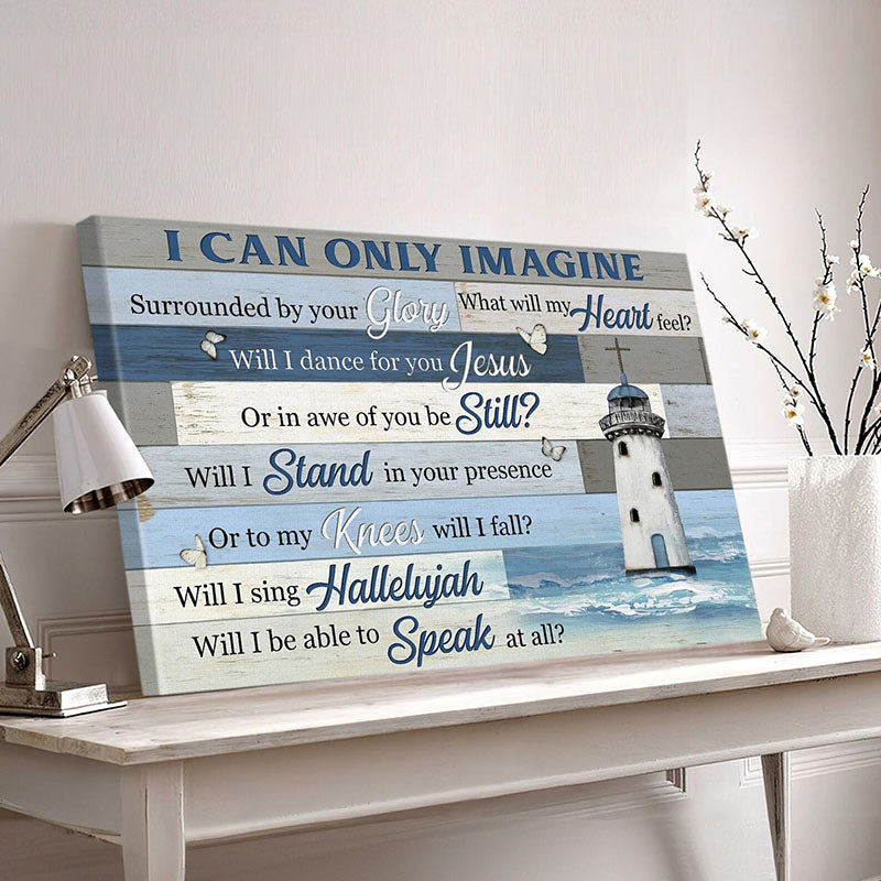 I Can Only Imagine - D362 - Gallery Wrapped Canvas Prints