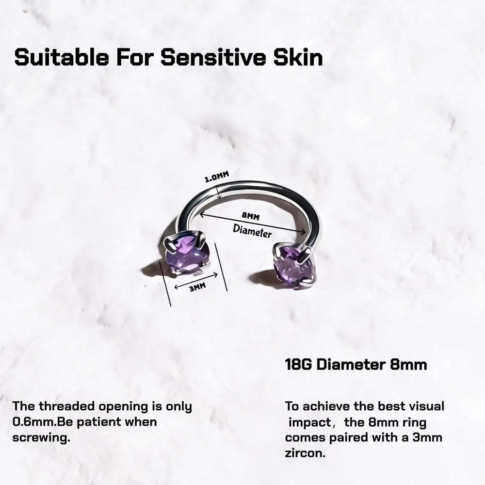 Horseshoe Nose Rings