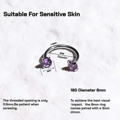 Horseshoe Nose Rings