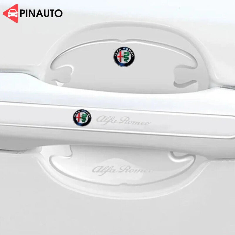 Car Door Handle Scratch Protectors - Invisible Paint Protection with Style