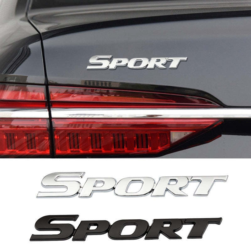 Sport - 2 Pcs Emblem Sticker Badge - TE029