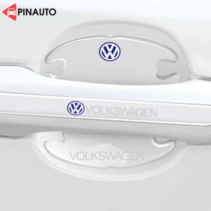 Car Door Handle Scratch Protectors - Invisible Paint Protection with Style