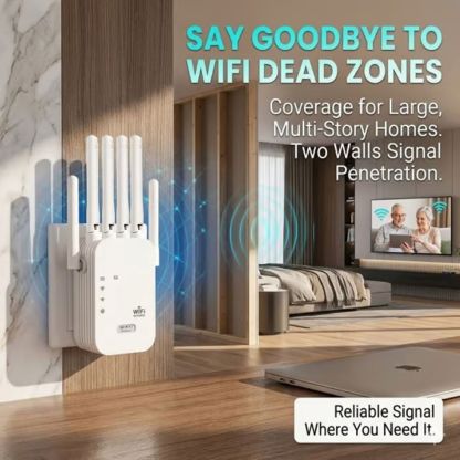 1200Mbps Ultra-Speed WiFi Repeater