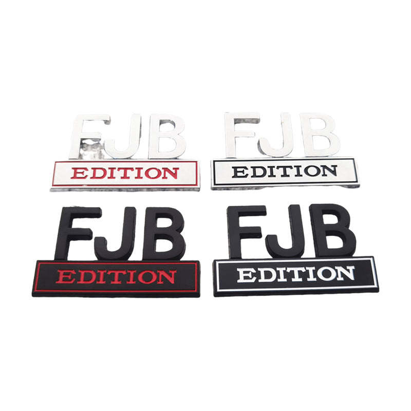 Fjb Edition - Emblem Sticker Badge, Funny Decals for Car, Truck, SUV,