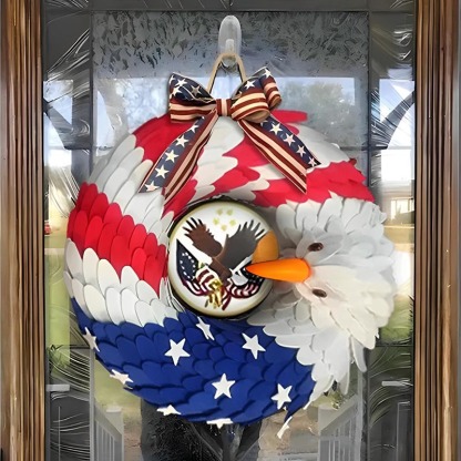 American Eagle Patriot Wreath