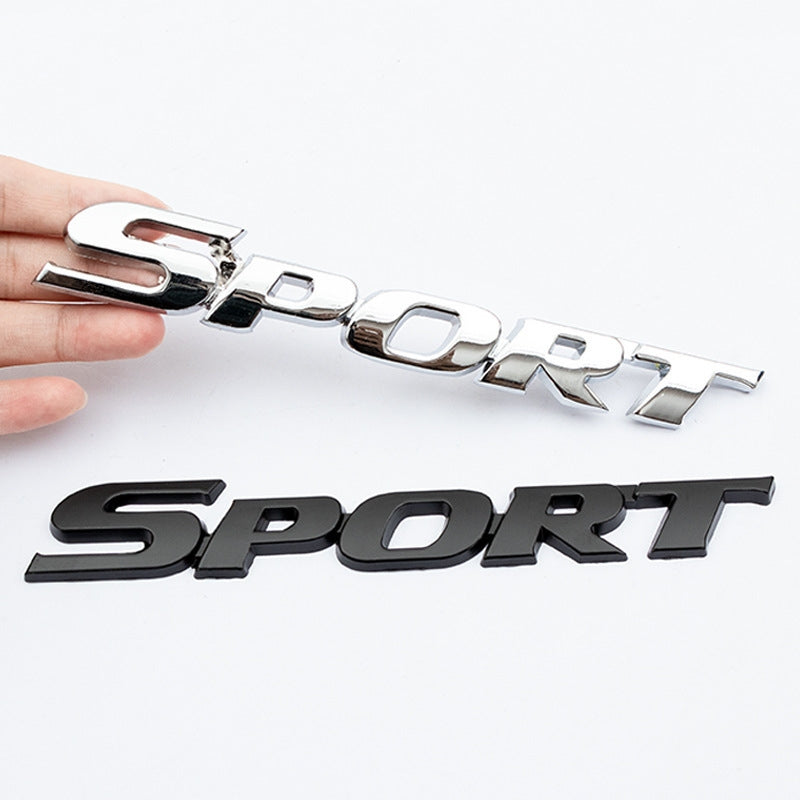 Sport - 2 Pcs Emblem Sticker Badge - TE029