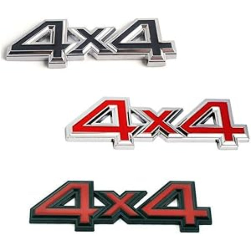 4x4 - 2 Pcs Emblem Sticker Badge - TE011