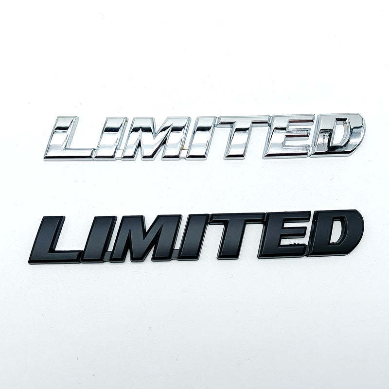 Limited - Emblem Sticker Badge, Funny Decals for Car, Truck, SUV, Moto