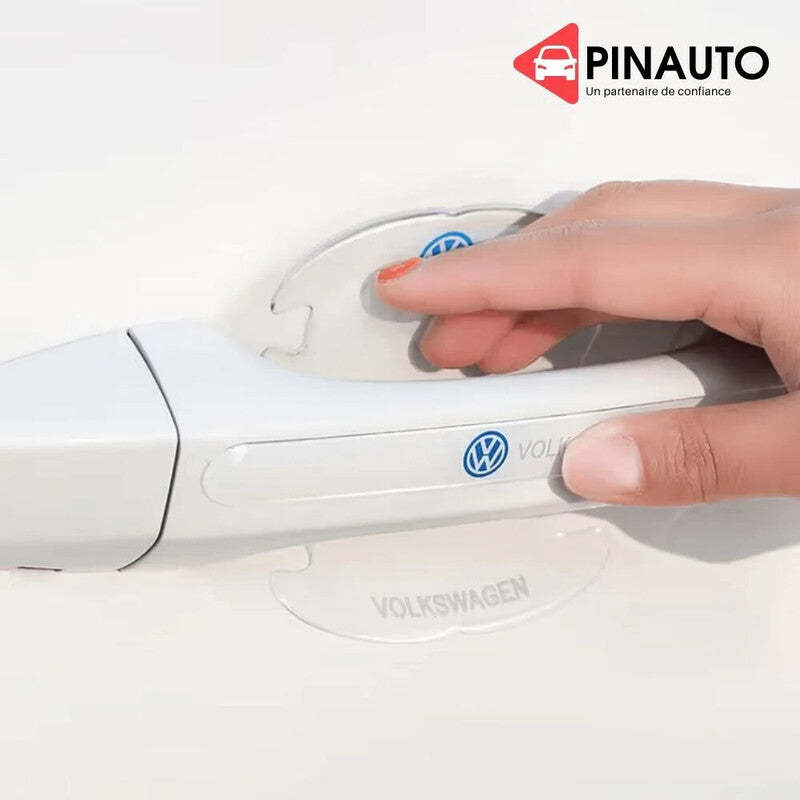 Car Door Handle Scratch Protectors - Invisible Paint Protection with Style