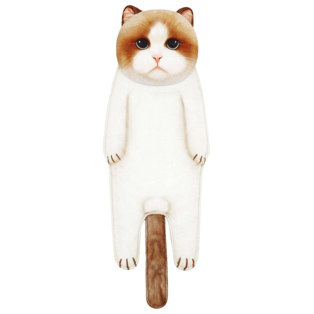 Adorable Cat Hand Towel With Hanging Loop - H548