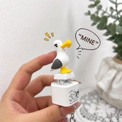 Press & Hear Fun Animal Keychain – Sound Effect LED Keychain Toy