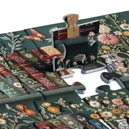Blooming Bookshelf Jigsaw Puzzles 1000 Pieces