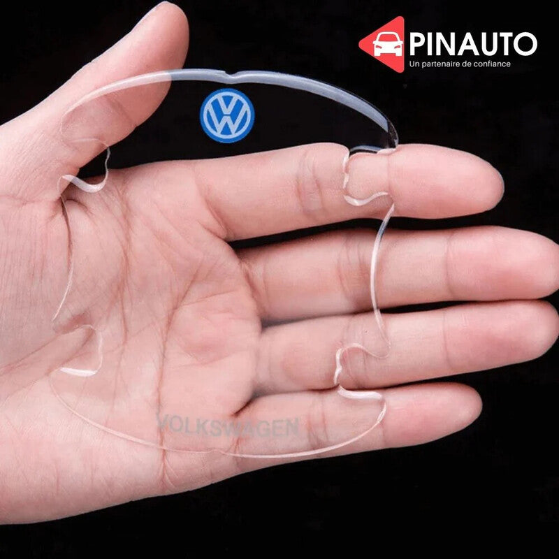 Car Door Handle Scratch Protectors - Invisible Paint Protection with Style