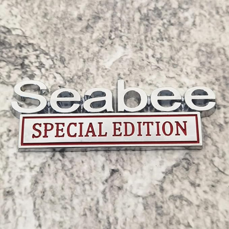 Sea Bee Special Edition - 2 Pcs Emblem Sticker Badge - TE023