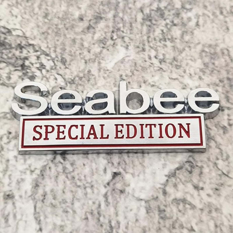 Sea Bee Special Edition - 2 Pcs Emblem Sticker Badge - TE023