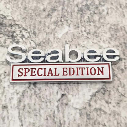Sea Bee Special Edition - 2 Pcs Emblem Sticker Badge - TE023
