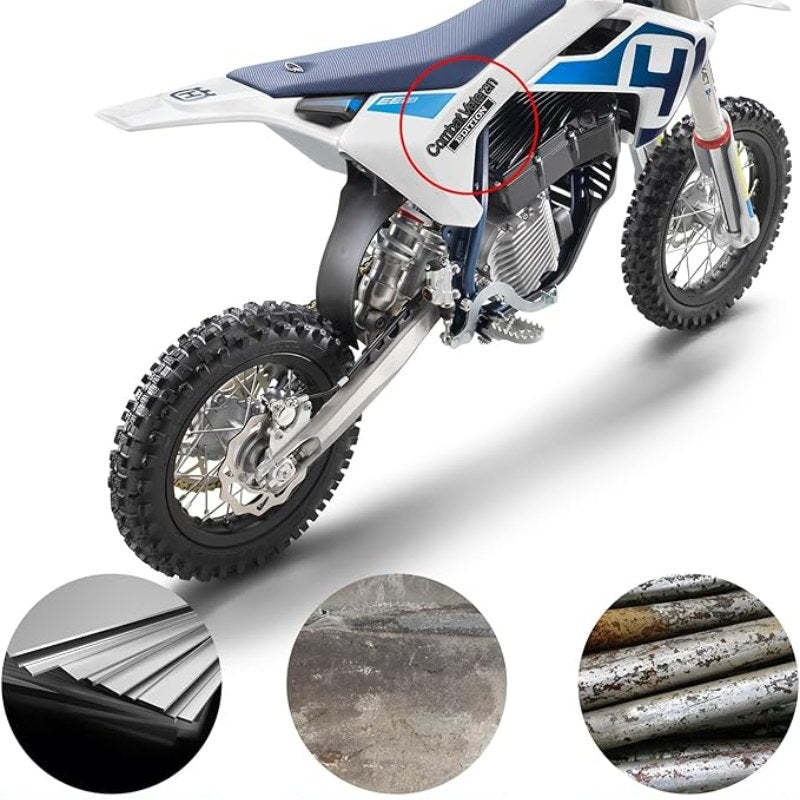 Combat Veteran - 2 Pcs Emblem Sticker Badge - TE007