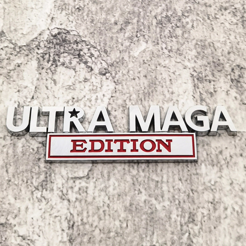 Ultra Maga Edition - 2 Pcs Emblem Sticker Badge - TE025